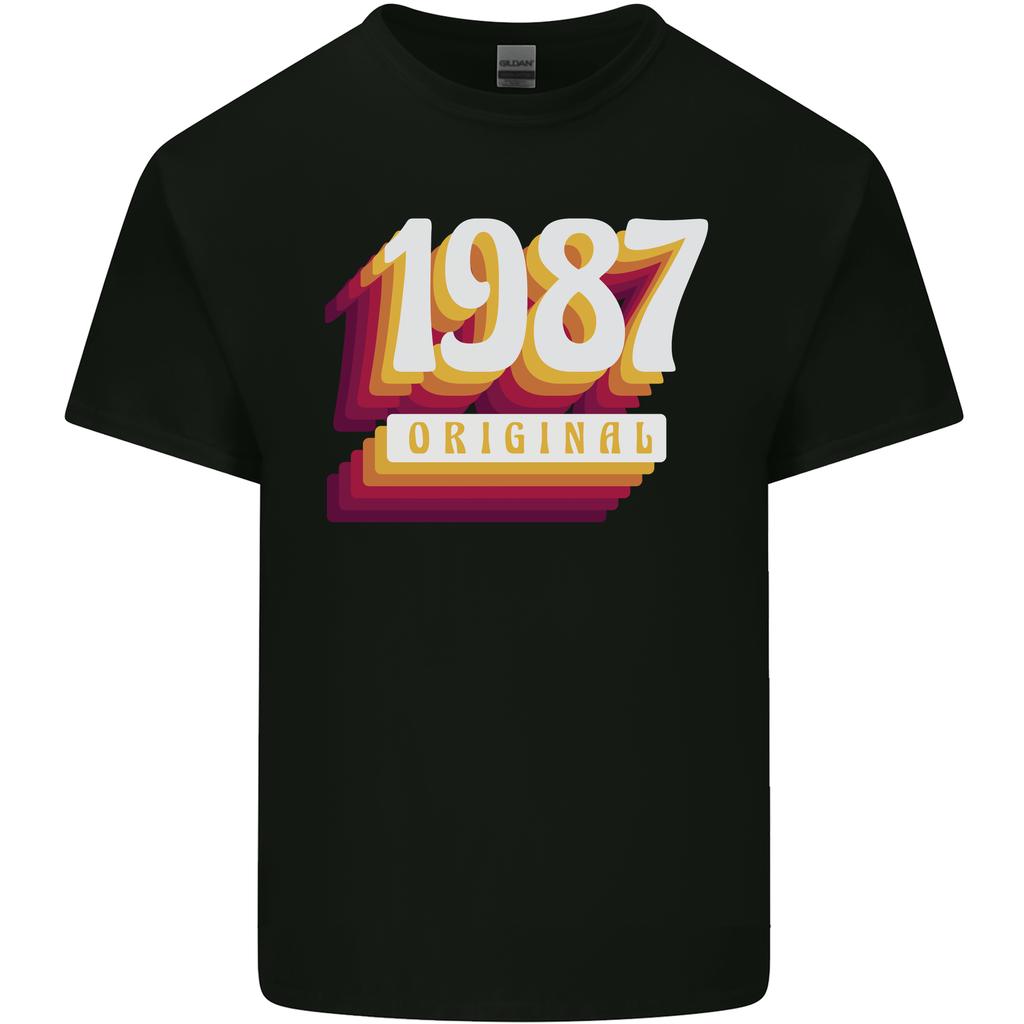 Retro 39th Birthday Original 1987 Unisexs Light Cotton TShirt