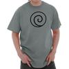 Ninja Manga Anime Uzumaki Whirlpool Village Womens or Mens Crewneck T Shirt Tee