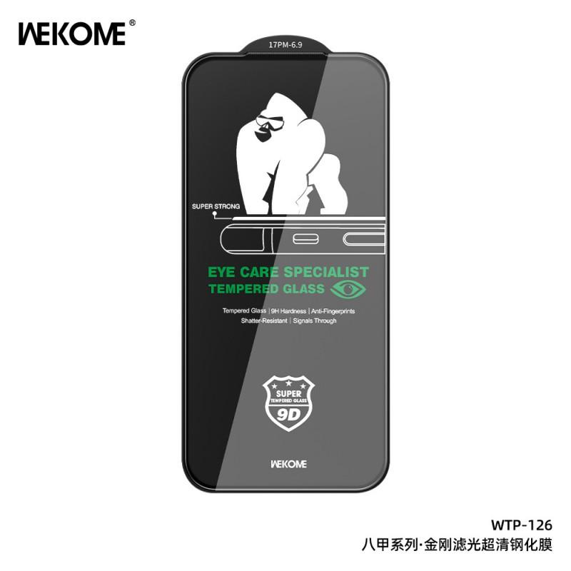 WEKOME Filtered HD Tempered Glass Screen Protector IPhone 16 Pro Max 17 Series