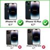 Camera Protection - Phonillico - iPhone 15 - Set of 2 - Tempered Glass - Compatible with iPhone 15 Plus