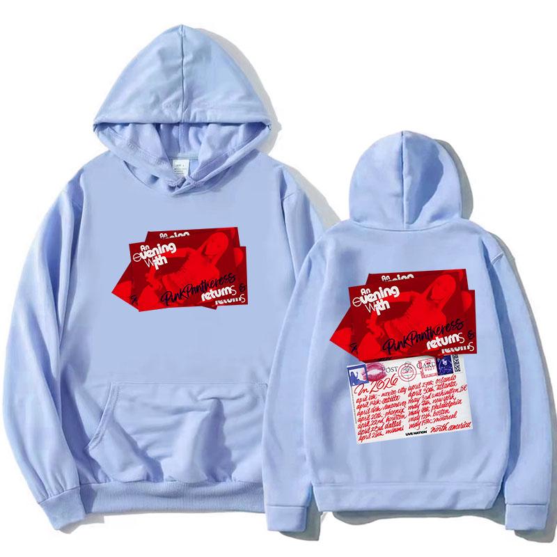 

An Evening with PinkPantheress Tour Into Spring 2026 Hoodies Long Sleeve Casual Sweatshirts Streetwear Unisex Print Hoody L