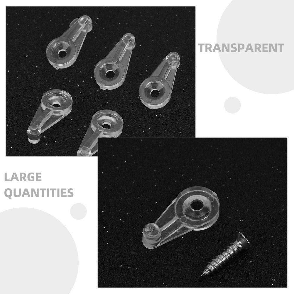 50 Pcs Glass Door Retainer Clips for Cabinet Mirror Clamps Cabinets Install