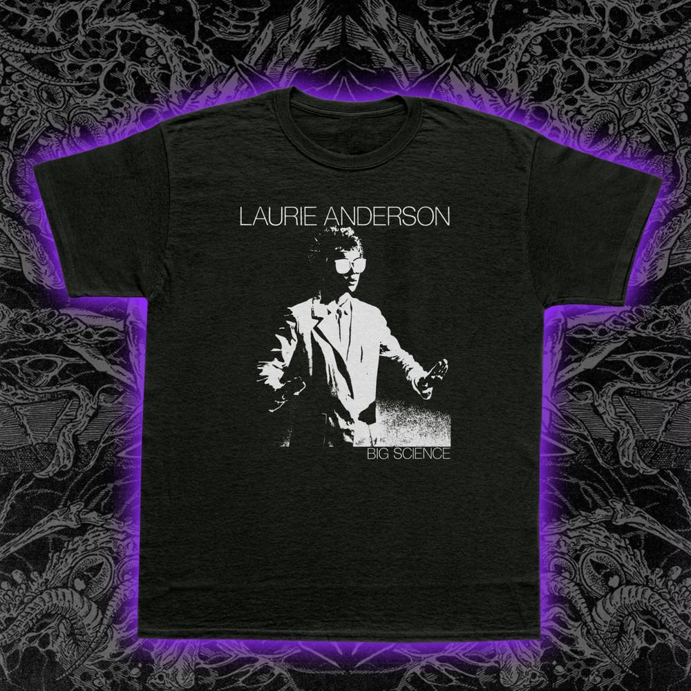 Laurie Anderson Big Science T-Shirt Avant-Garde Experimental Art Music Tee S-5XL