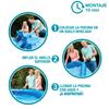 INTEX Easy Set 305 x 76 cm 28116 Large Inflatable Round Pool for Home Use - Easy Setup - 3m Size