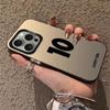 New Lucky Number for Iphone16 Mobile Phone Case Apple 15promax/14/11/13 Pro12 Europe and America