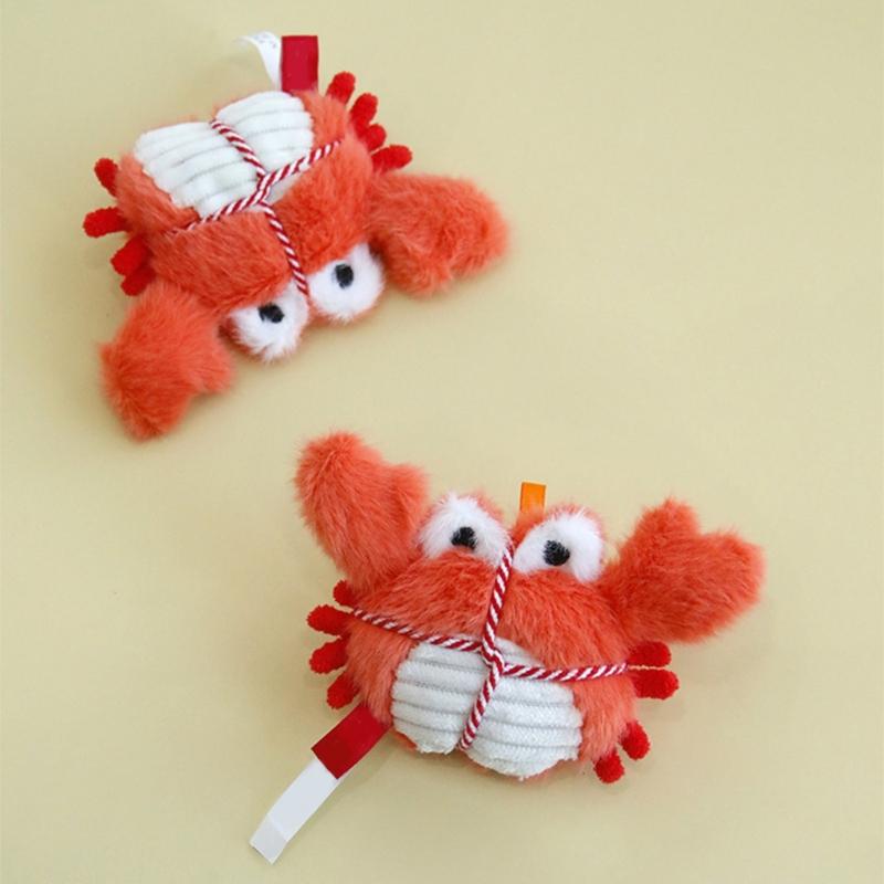 Crabs/Lobster Design Cats Chew Toy with Catmint And Jingling Bells For Fun Indoor Activity And Boredom Cats Engagement
