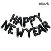 16Inch 2026 Happy New Year Foil Balloons Christmas New Year Party Decoration Festival Party Supplies Photo Props Home Decor