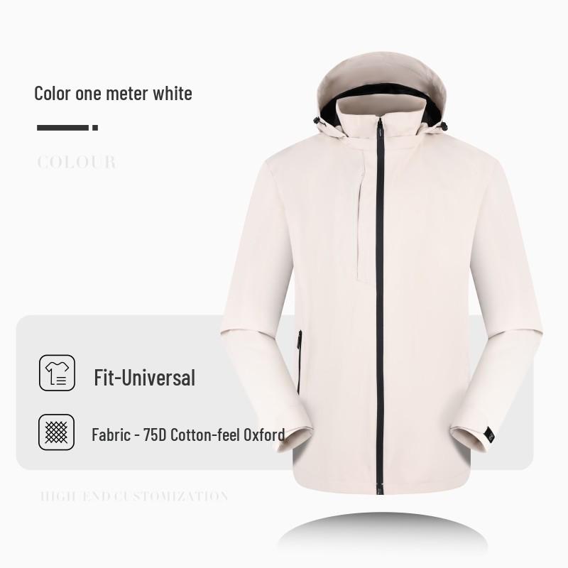 Customized Company Outdoor Jackets with Logo for Autumn/Winter Employee Workwear