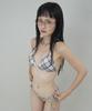 Tteolseutikeulleob Kate Check Bikini - Triangle Top