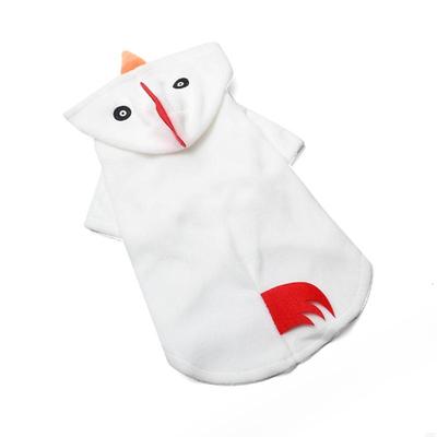 Zacht Pluche Kippenkostuum Voor Hond Katten Halloweenfeest Huisdier Outfit Machine Wasbaar en 2-Poten Ontwerp voor Festival J0MC