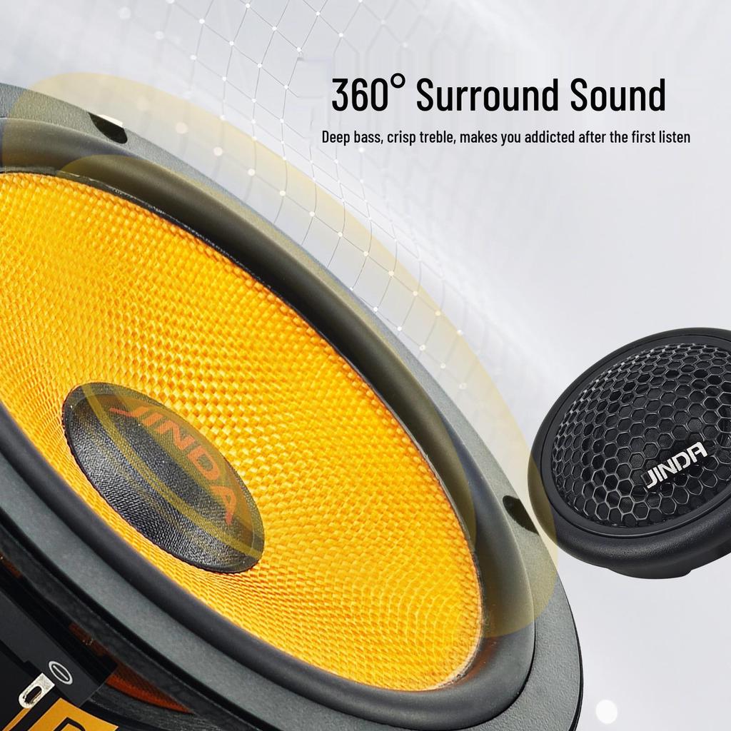 Universal 6.5" Car Audio Speaker Set