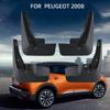 Για Peugeot 2008 2019-2025 E2008 2020-2025 Λασπωτήρες 4τμχ Λασπωτήρες Λασπωτήρες Προστατευτικά Πάτρας Κάλυμμα Προστατευτικό Φτερού Πλαϊνού Αξεσουάρ