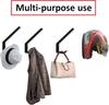 Set of 2 Motorcycle Helmet Hooks Multi-Purpose Jacket Hanger Key Bag Holder Wall Hanger