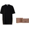 Burberry FW22 Loose Fit Short Sleeved T Shirt Women's Black 80615521