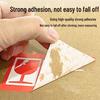 Bilingual Fragile Warning Stickers - "Handle with Care, Do Not Drop, Put Down Lightly"