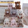 Plush Bunny Bear Keychain With Cotton Filling For Kids And Adults