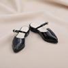 Doll Flats Lifelike Toy Shoes Glossy for Action Figure Customizers