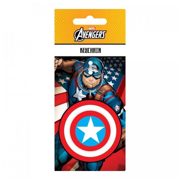 Captain America Shield Spinner Keyring