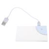 Pocket Sized LED Card Lamp Nameplate Light with Rainbow Effects for Business Professionals Transparent Name Tag Board