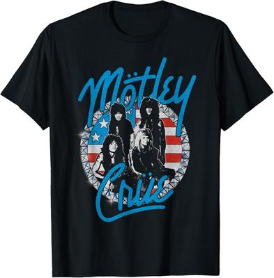 Mötley Crüe - Vintage T-Shirt für Damen und Herren Top