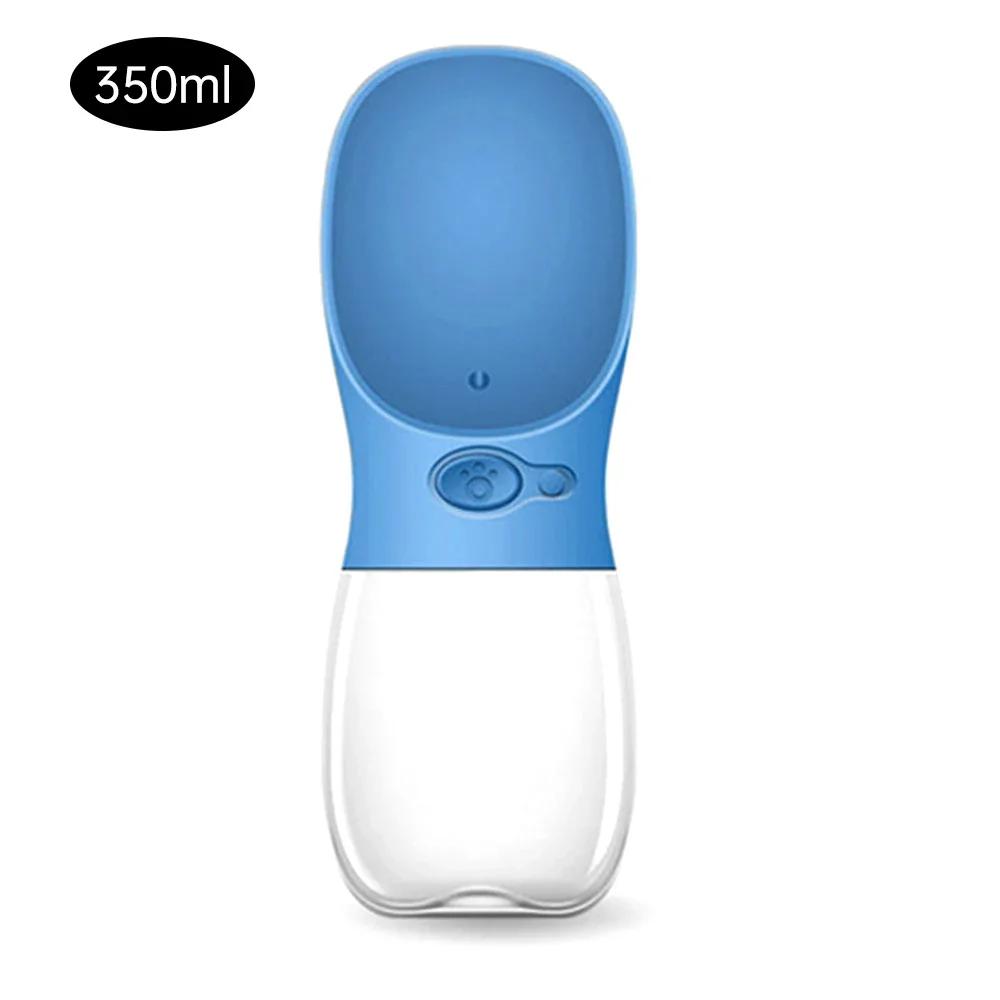 350ML 550ML Portable Pet Dog Water Bottle Travel Puppy Cat Drink Bowl Outdoor Outside Portable Pet Feeder Dispensador