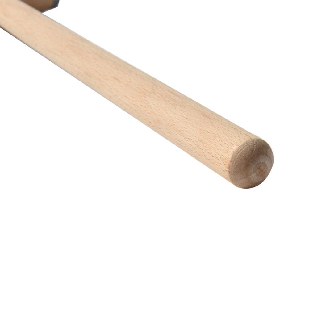 Wood Mt Tenderizer Hammer, Two Sides Wood Mt Hammer Pounder for Tenderizing Stk Beef Practical Kitchen Tool