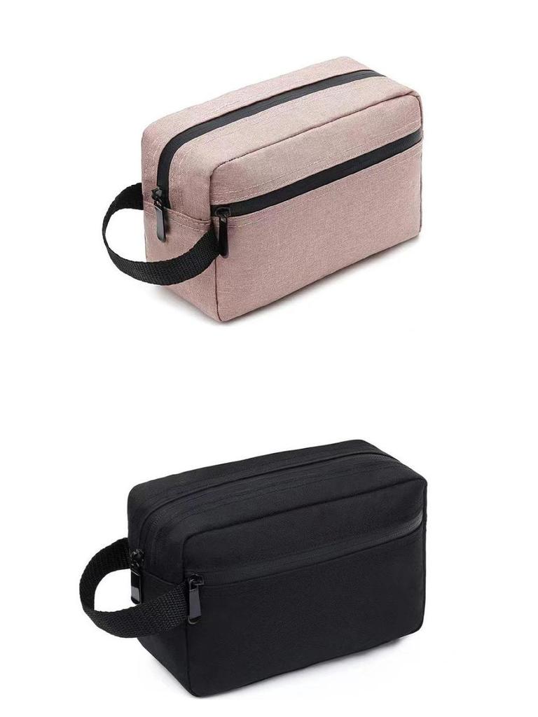 Wasserdichte Make-up-Tasche mit großer Kapazität - Minimalistisch, tragbar, Reise-Kosmetikaufbewahrung