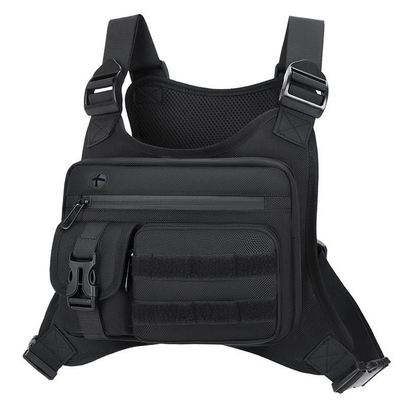 Tactical Men Vest Bag Waist Packs Waterproof Men Chest Bag Backpack Fashion Trends Men Sling Shoulder Bag Bolsos