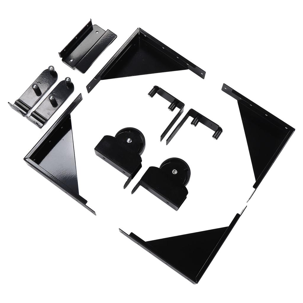 Sliding Gate Kit Heavy Duty Sliding Gate Hardware with Wheels Carbon Steel for Home Garden