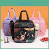 Cartoon Kids Lunch Bag With Insulated Oxford Fabric For School And Picnic Use