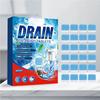 11Pcs Drain Cleaning Tablets Powerful Safe Sink Clog Remover, Household Pipe Freshener Deodorizer for Kitchen Bathroom Dorm Home
