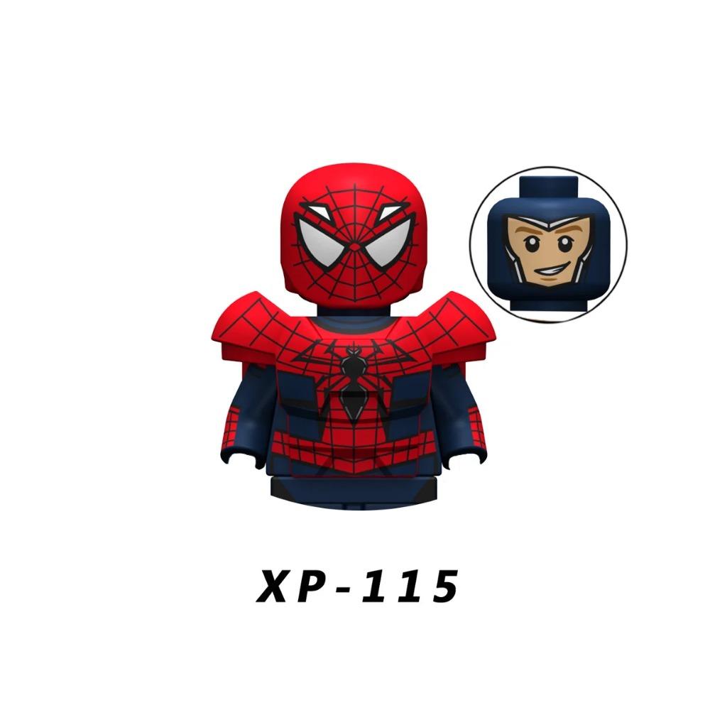 

Marvel Человек-паук Призрачный гонщик классический персонаж строительные блоки кирпич игрушка мини-модель кукла детский праздник подарок на день рождения