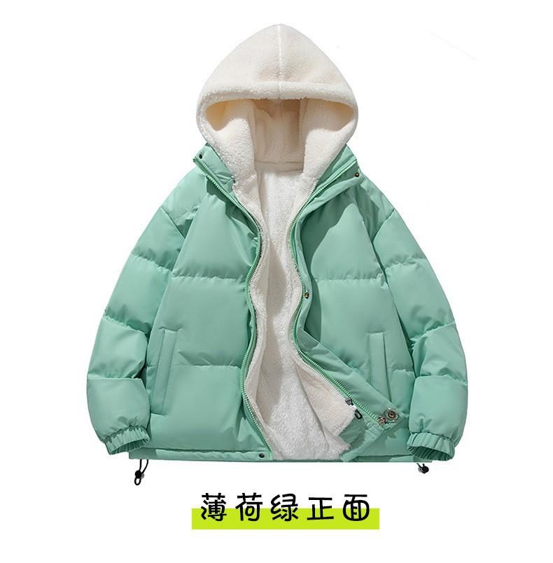 

Мужская повседневная хлопковая куртка с капюшоном однотонная зимняя на каждый день 4XL мятный зеленый