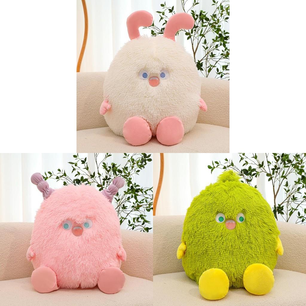 Cartoon Monster Plush Toy Big Eyed Monster Stuffed Doll Kid Gift Home Decoration