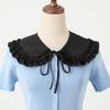 Women's New Wave Edge Decoration Fashion Shawl Lap Shoulder Detachable Versatile Fake Collar