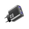 20W Type C Charger Plugs With LED Light Indicator European Socket Compactly Size Universally Compatibility For Phones