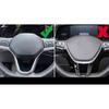 1 Pezzo Emblema Distintivo Volante Logo R Adesivi Decorativi Per Rline ID3 ID4 Tiguan Passat JETTA ID6 Golf 8 CC 2020+