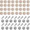 Practical 10/30/60Pcs Car Interior Roof Buckles Headliner Ceiling Cloth Fixing Screw Care Fabric Buckle Rivets