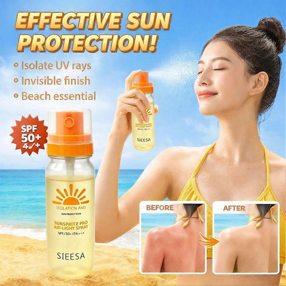 SIEESA Sunspritz Pro Air Light Spray - SPF50+, Lightweight, Fast Absorbing
