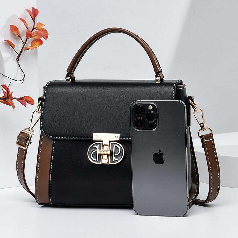 Bag women's bag 2025 new pu small square bag high-end sense versatile shoulder messenger bag women's bag tide