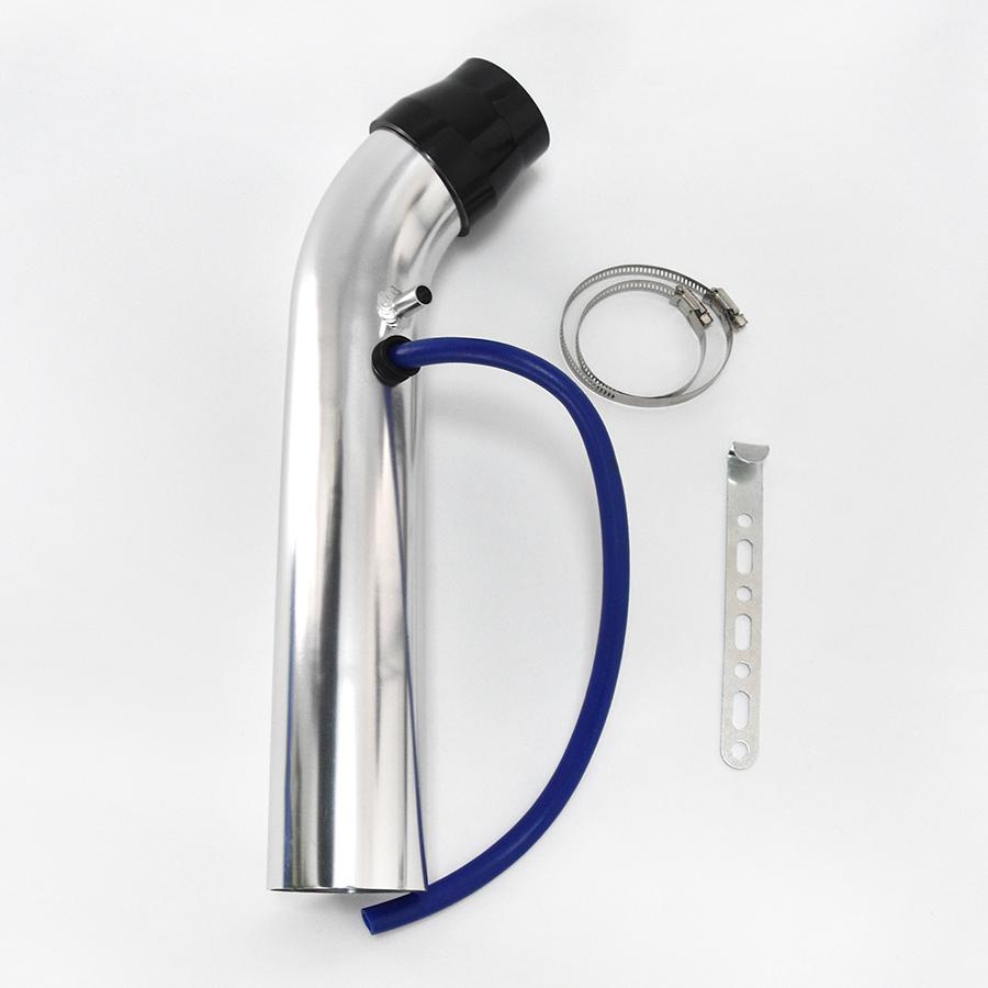 

Universal Alumimum 76mm Car Cold Air Intake Turbo Induction Pipe Tube Silver Blue Red серебряный