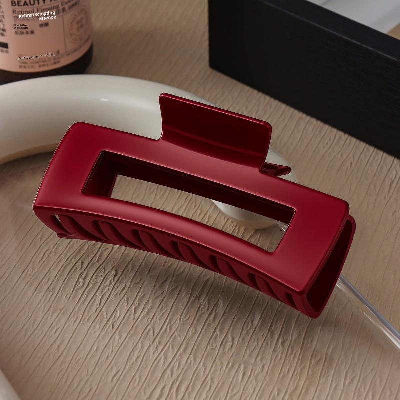 Soft Silicone Shark Hair Claw, Non-Slip Round Hair Clip for Women