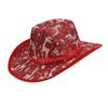 Women S Western Cowboy Hat Christmas Decor Party Cosplay Magician Hat