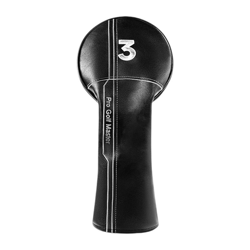 High Quality PU Golf Headcover Tear Resistant Golf Club Head Protective Sleeve for Various Golf Enthusiasts