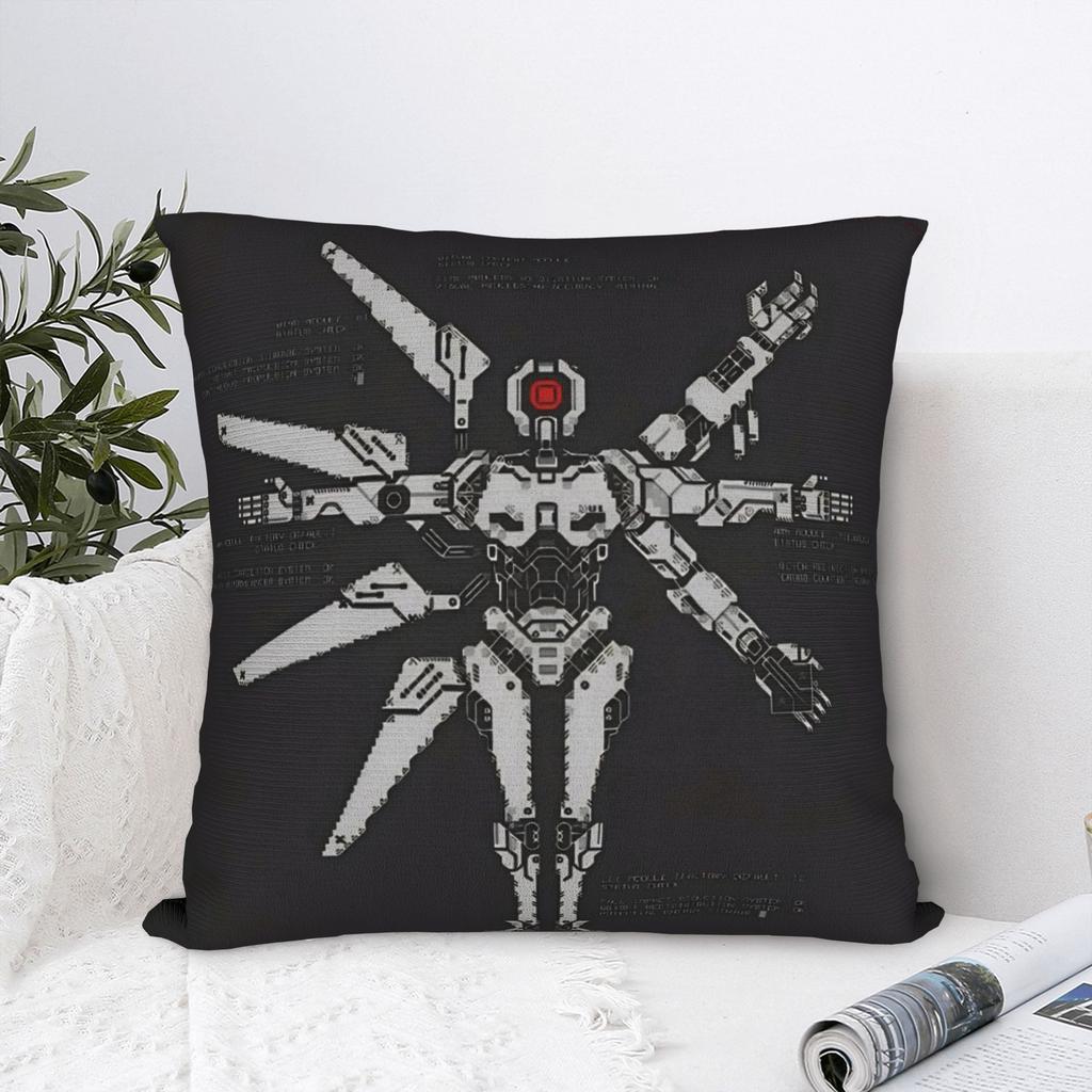 Pillow Cover Ultrakill Gabriel Game  Funny Pillow Case For Couch Sofa Bedroom Pillowcases