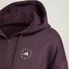 adidas Stella McCartney Odzież Sportowa Krótka Bluza z Kapturem Damska Bluzy Ciemnobrązowa IZ5011