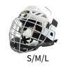 Hockey Helmet Headgear with Chin Strap Professional Roller Skating Helmet Hockey Accessory for Dryland Hockey Match Training