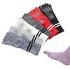 Running Cotton Calf Socks Female Hosiery Five-Finger Socks Middle Tube Socks Split Toe Socks