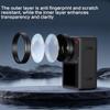 Lente de Câmera de Ação de Alta Definição Revestimento de Camada Dupla e Montagem Rosqueada para Action 5 Seguro