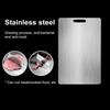 Titanium Cutting Board Double-Sided Titanium Kitchen Chopping Board